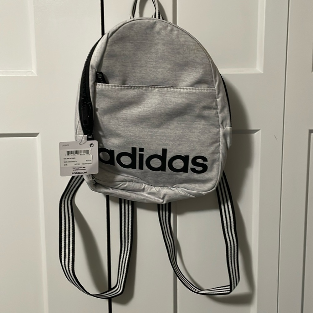 Adidas mini backpack purse new with tags